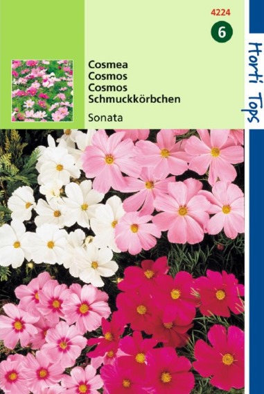 Cosmos Sonata Mix (Cosmos) 90 seeds